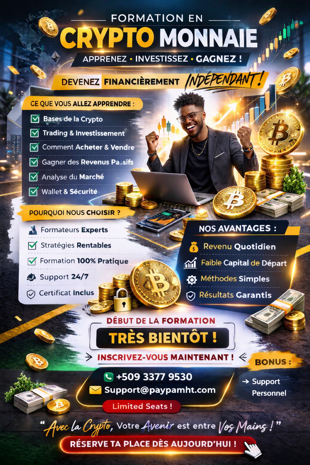 formation sur la crypto-monnaie 